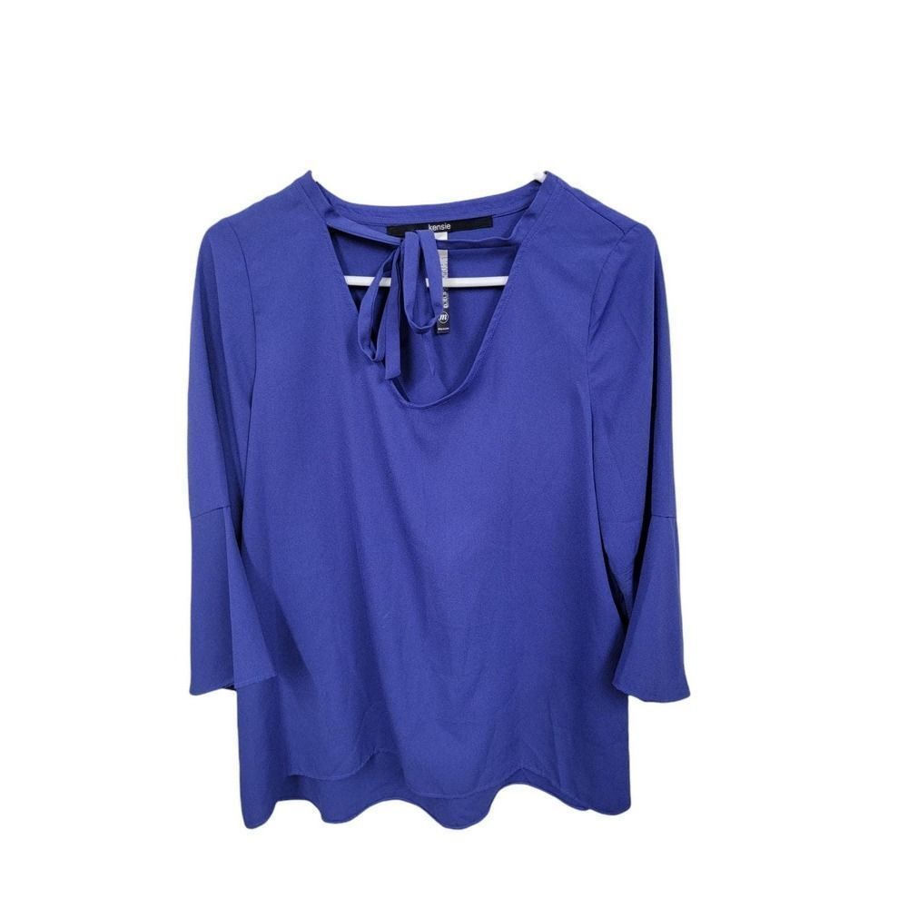 Women's Kensie Boho Style Bell Sleeve Top XS